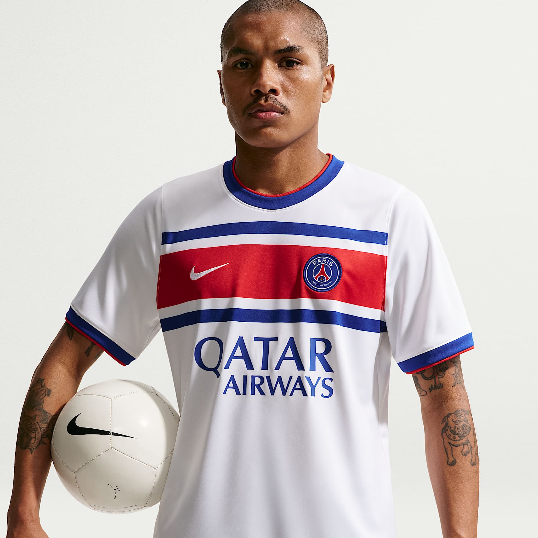 NIKE Paris Saint-Germain サッカーシャツ Paris Saint-Germain Home Men's Nike Dri-FIT Soccer Pre-Match Top